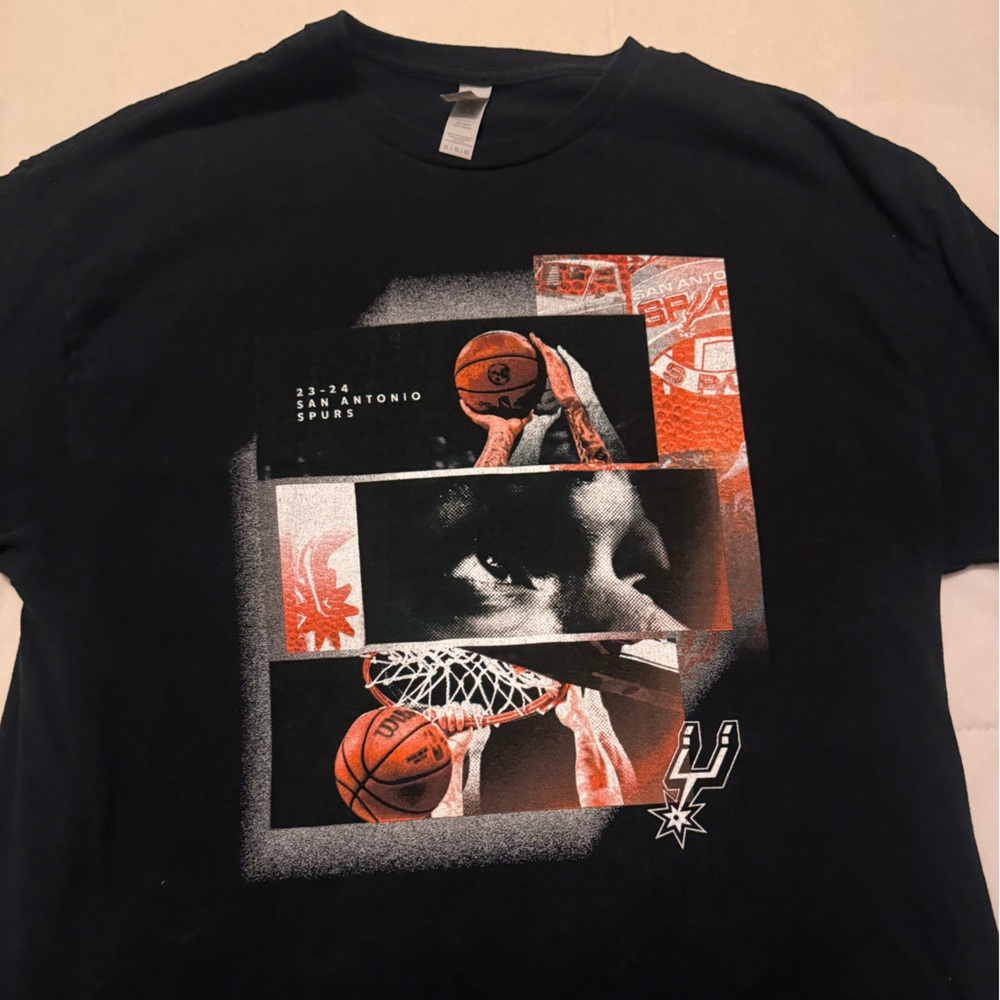 23-24 Spurs Home Opener Shirt